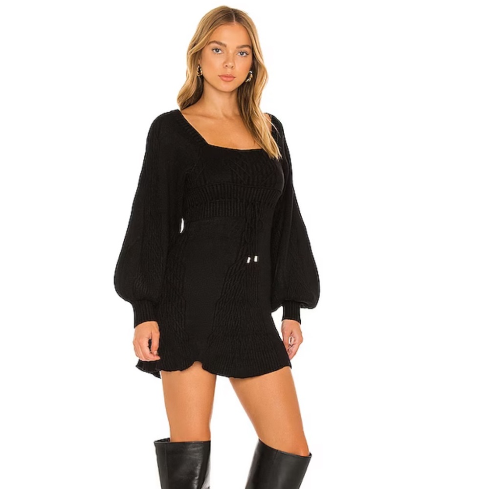 Free People Emmaline Sweater Dress - Picture 2 of 6